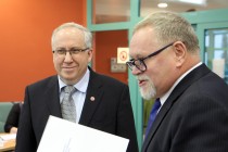 Wręczenie stypendiów za wysoko punktowane publikacje naukowe [fot. Anna Bielawiec-Osińska]